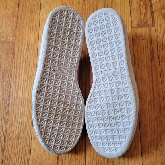 Puma Basket Satin EP Woven‎ Pink Sneakers 10Tennis Shoes Low Top SPEEDCAT - Picture 4 of 8